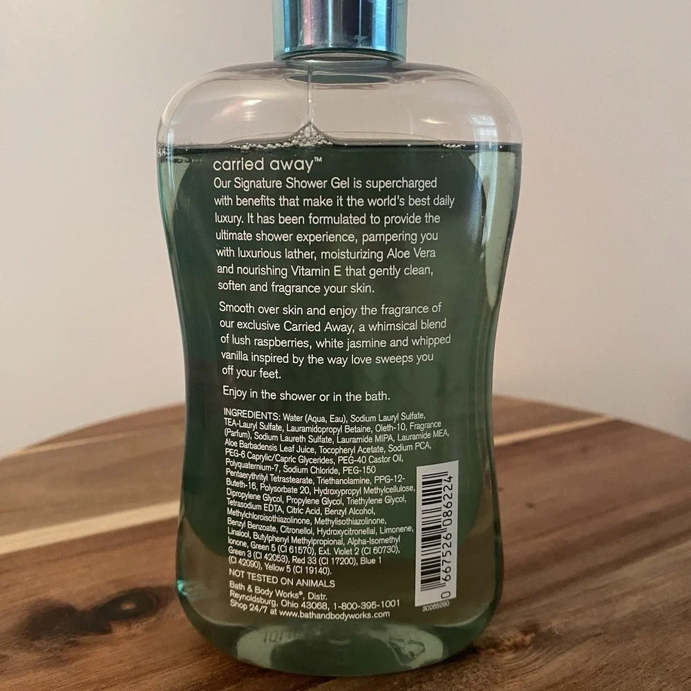 Retired Original Bath & Body Works Carried Away Shower Gel 10 Fl Oz NEW